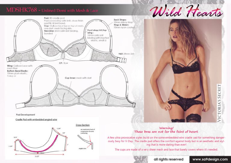 Victoria's Secret Cradle Bra Design & Development