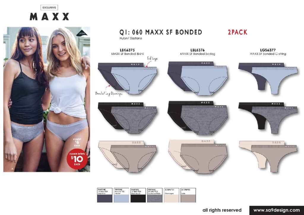 MAXX Seamfree Underwear Range