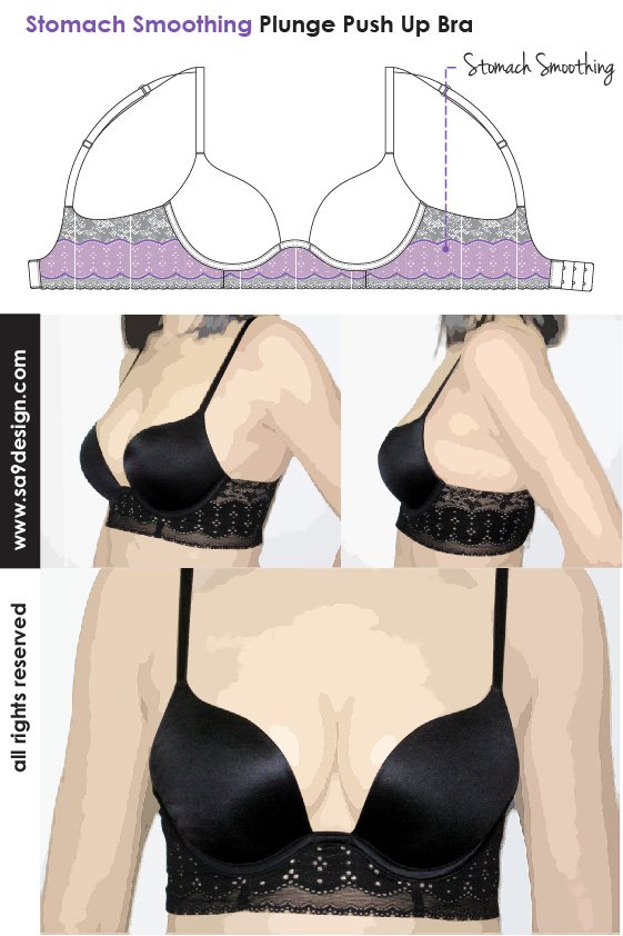 Lace Shaping Bra Designs